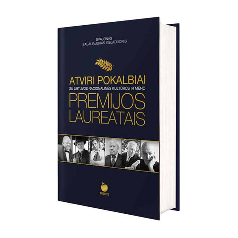 Atviri pokalbiai su Lietuvos nacionalinės kultūros ir meno premijos laureatais (knyga su defektais)