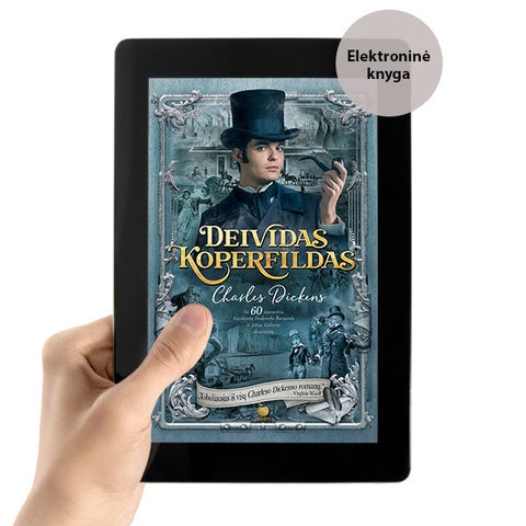 E-knyga DEIVIDAS KOPERFILDAS: Charleso Dickenso viso gyvenimo kūrybos triumfas, kupinas biografinių detalių