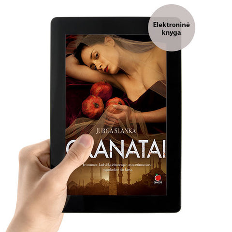 E-knyga GRANATAI: egzotiško siužeto Jurgos Slankos romantinis detektyvas