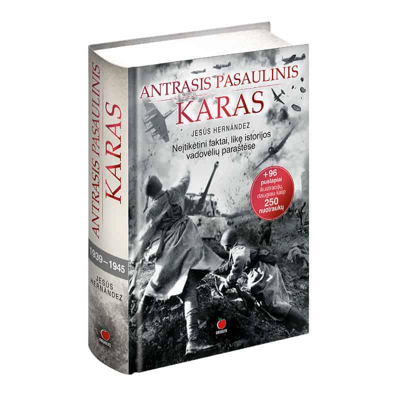 ANTRASIS PASAULINIS KARAS: milžiniškas formatas + iliustracijos – net 736 puslapių - OBUOLYS