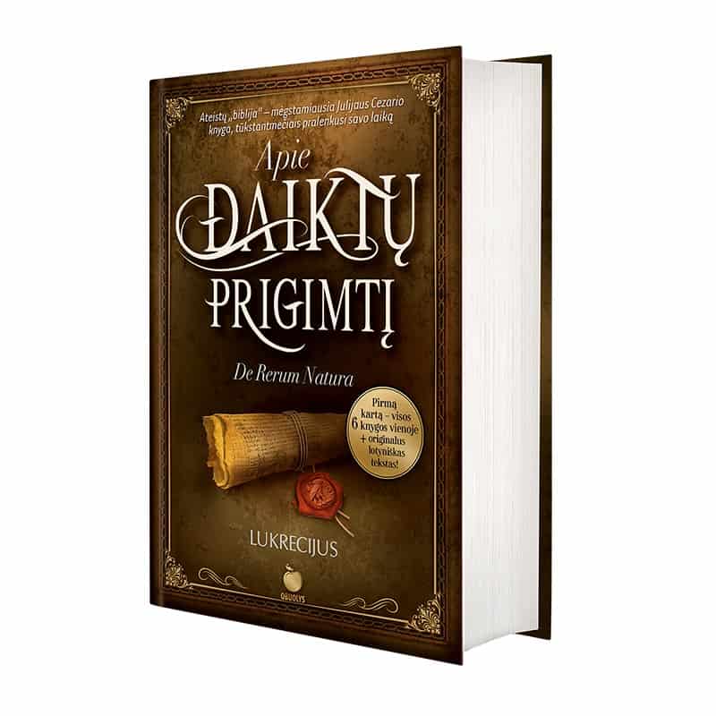 APIE DAIKTŲ PRIGIMTĮ: „ateistų biblija“ vadinamas antikos šedevras, tūkstantmečiais pranokęs savo laiką - OBUOLYS