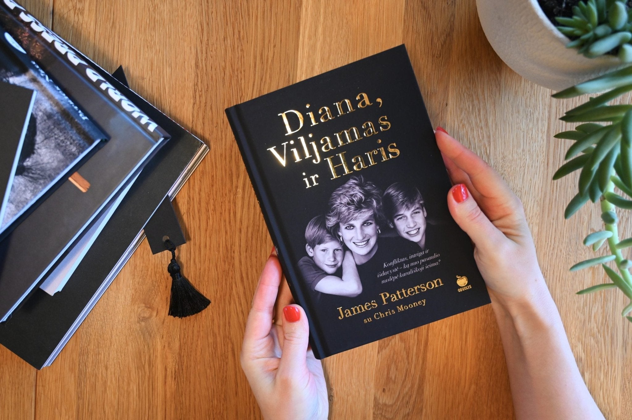 DIANA, VILJAMAS IR HARIS: New York Times bestseleris! Konfliktas, intriga ir išdavystė - OBUOLYS