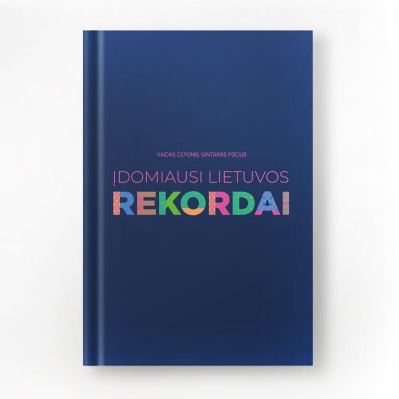 DIDŽIOJI LIETUVOS REKORDŲ KNYGA: XXL (beveik 1,5 kg svorio) spalvota rekordų biblija - OBUOLYS