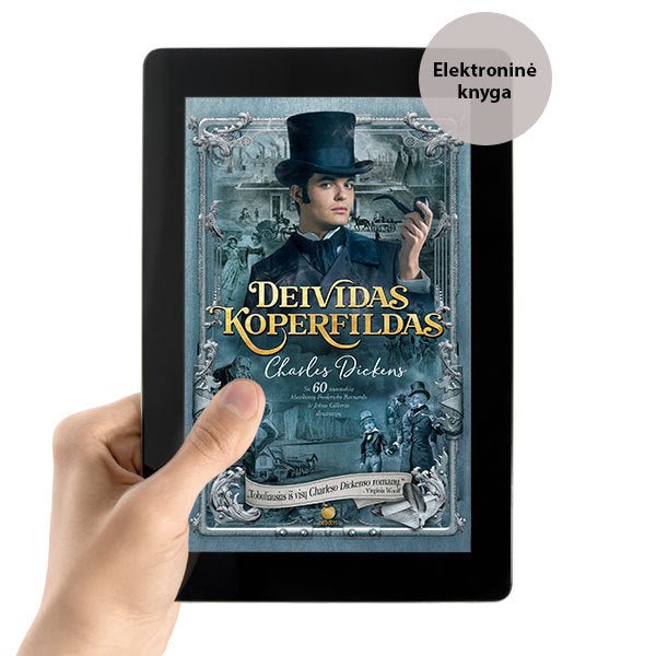 E - knyga DEIVIDAS KOPERFILDAS: Charleso Dickenso viso gyvenimo kūrybos triumfas, kupinas biografinių detalių - OBUOLYS