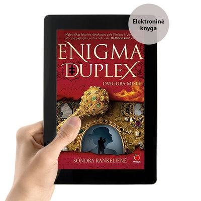 E - knyga ENIGMA DUPLEX – dviguba mįslė: lietuviško Da Vinčio kodo vertas meistriškas istorinis detektyvas - OBUOLYS