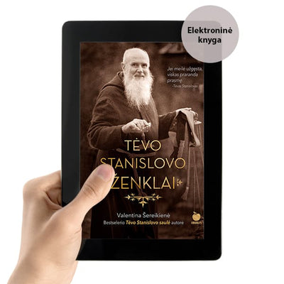 E - knyga TĖVO STANISLOVO ŽENKLAI: Paberžės stebuklai tęsiasi naujoje knygoje apie vieną šviesiausių Lietuvos asmenybių + nematytos nuotraukos - OBUOLYS