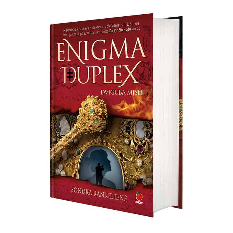 ENIGMA DUPLEX – DVIGUBA MĮSLĖ: lietuviško Da Vinčio kodo vertas meistriškas istorinis detektyvas - OBUOLYS