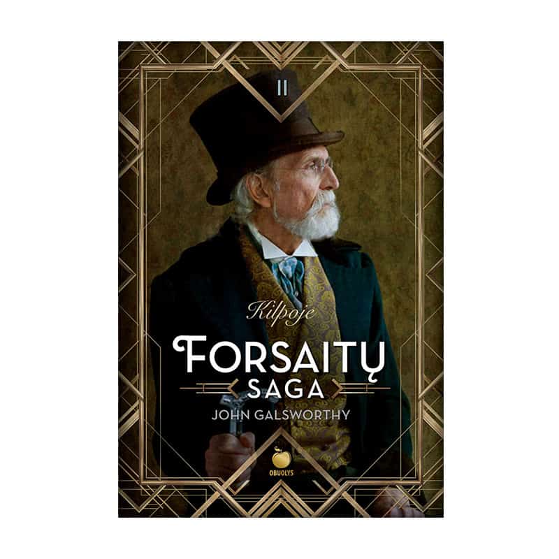 FORSAITŲ SAGA: literatūrine Nobelio premija apdovanotas šedevras kolekcinėje dėžutėje - OBUOLYS