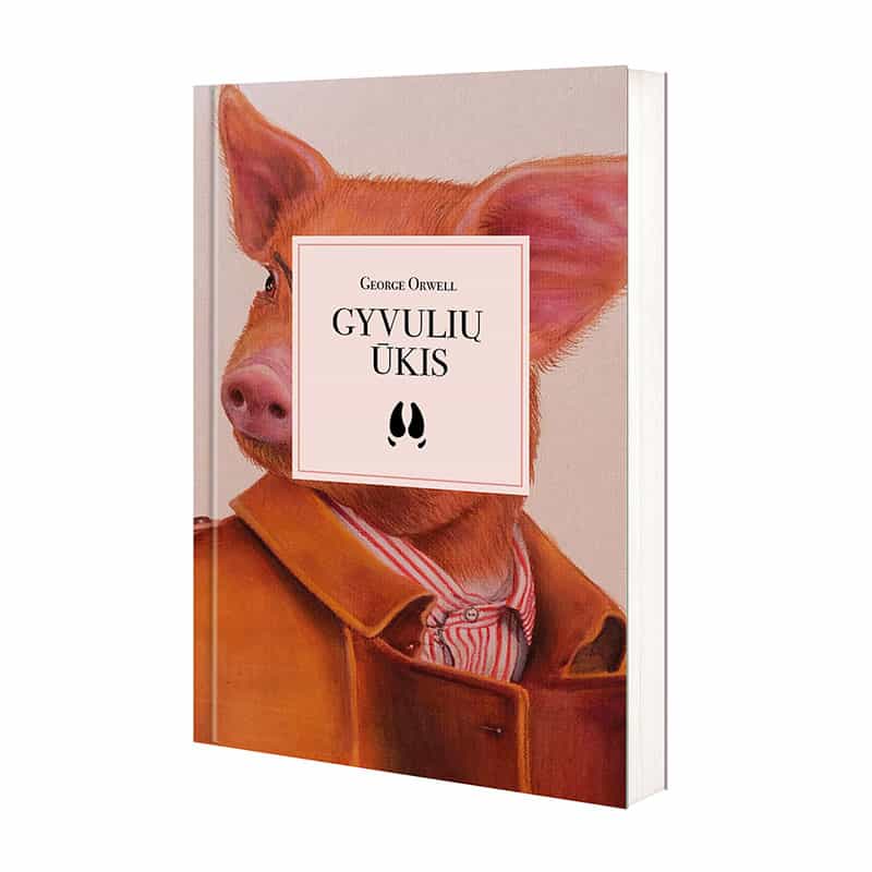 GYVULIŲ ŪKIS: TOP10 perkamiausia Amazon.com knyga – distopinė George'o Orwello ateities vizija, kuri šiandien virto realybe - OBUOLYS