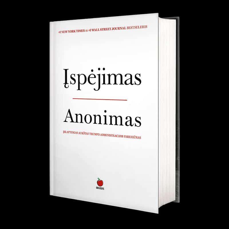 ĮSPĖJIMAS: DONALDO TRUMPO PASLAPTYS – #1 New York Times ir #1 Wall Street Journal bestseleris - OBUOLYS