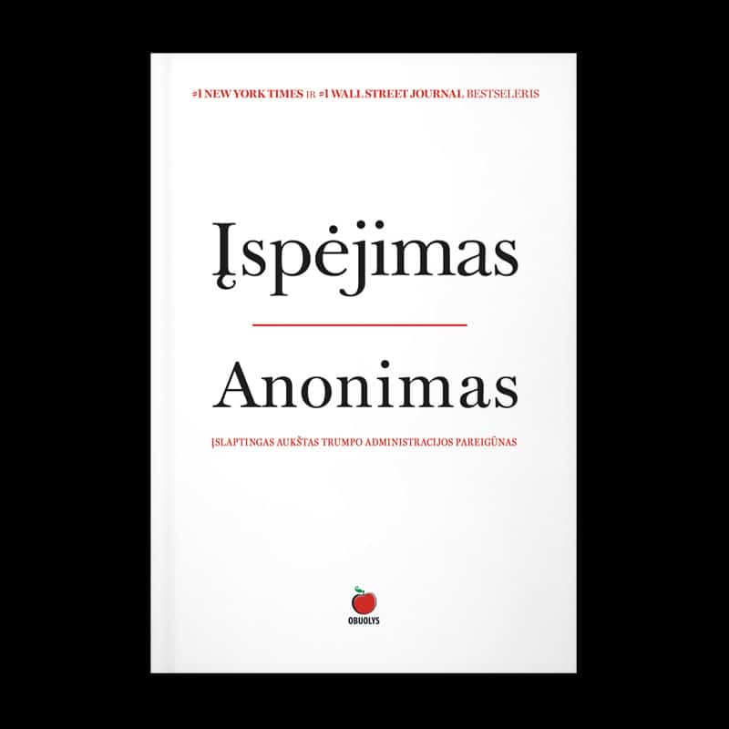 ĮSPĖJIMAS: DONALDO TRUMPO PASLAPTYS – #1 New York Times ir #1 Wall Street Journal bestseleris - OBUOLYS