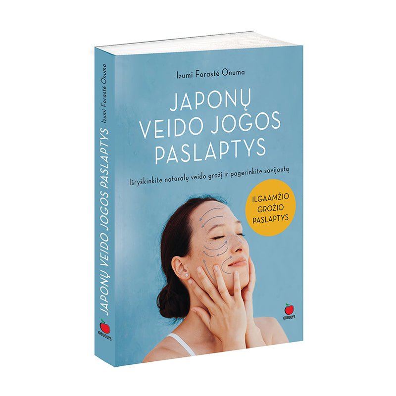 JAPONŲ VEIDO JOGOS PASLAPTYS: minus 10 metų jaunesnė veido oda per greičiau nei 3 mėnesius be brangių kremų, procedūrų ir chirurgo skalpelio - OBUOLYS