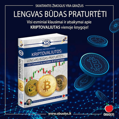 KRIPTOVALIUTOS: lengvas būdas praturtėti – finansų pasaulio ateitis vienoje knygoje - OBUOLYS