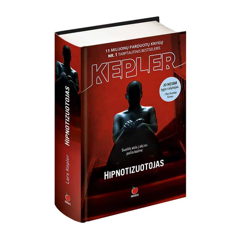 Lars Kepler HIPNOTIZUOTOJAS – dešimtmečio leidimas: pirmasis detektyvo Jono Linos serijos romanas - OBUOLYS