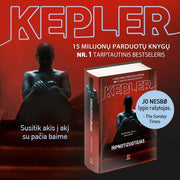 Lars Kepler HIPNOTIZUOTOJAS – dešimtmečio leidimas: pirmasis detektyvo Jono Linos serijos romanas - OBUOLYS