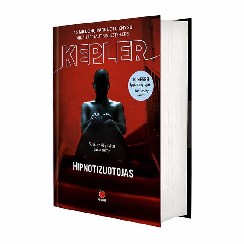 Lars Kepler HIPNOTIZUOTOJAS – dešimtmečio leidimas: pirmasis detektyvo Jono Linos serijos romanas - OBUOLYS