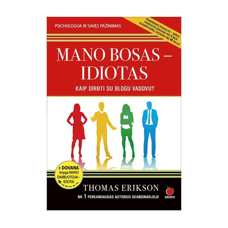 MANO BOSAS – IDIOTAS + MANO DARBUOTOJAI – IDIOTAI: Nr. 1 populiariausio autoriaus Skandinavijoje Thomo Eriksono knyga - OBUOLYS