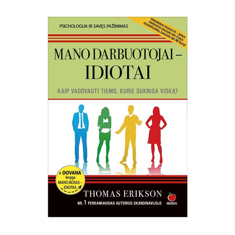 MANO BOSAS – IDIOTAS + MANO DARBUOTOJAI – IDIOTAI: Nr. 1 populiariausio autoriaus Skandinavijoje Thomo Eriksono knyga - OBUOLYS