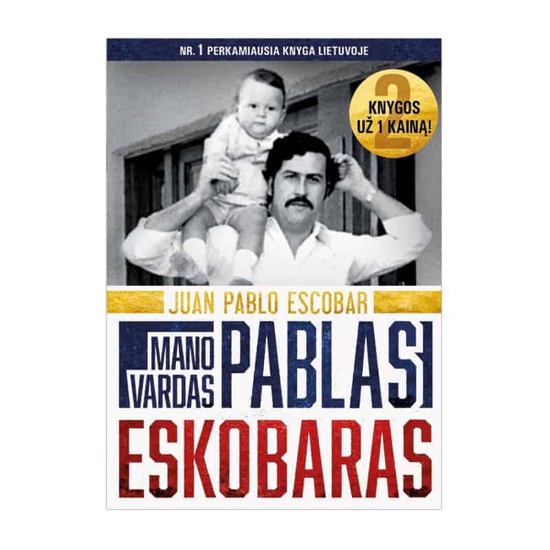 MANO VARDAS - PABLAS ESKOBARAS: du superbestseleriai viename įspūdingame tome – už vienos knygos kainą! - OBUOLYS