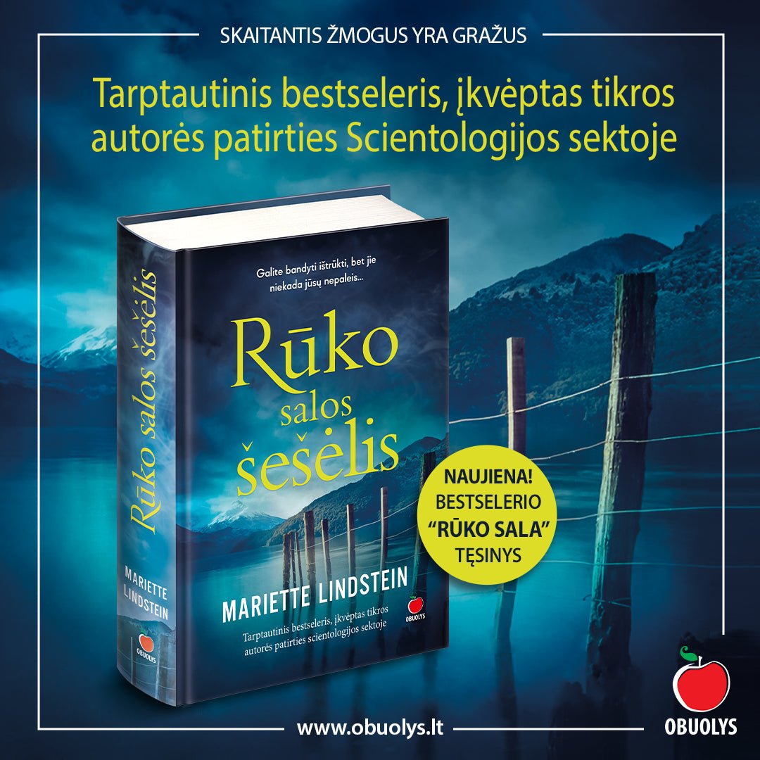 RŪKO SALOS ŠEŠĖLIS: ilgai lauktas tarptautinio bestselerio RŪKO SALA tęsinys - OBUOLYS