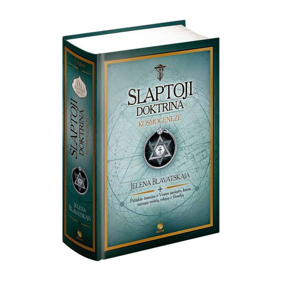 SLAPTOJI DOKTRINA. KOSMOGENEZĖ – Jelenos Blavatskajos teosofijos šedevras (I tomas) - OBUOLYS