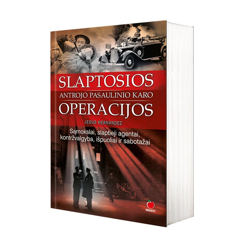 SLAPTOSIOS ANTROJO PASAULINIO KARO OPERACIJOS: sąmokslai, slaptieji agentai, kontržvalgyba, išpuoliai ir sabotažai - OBUOLYS