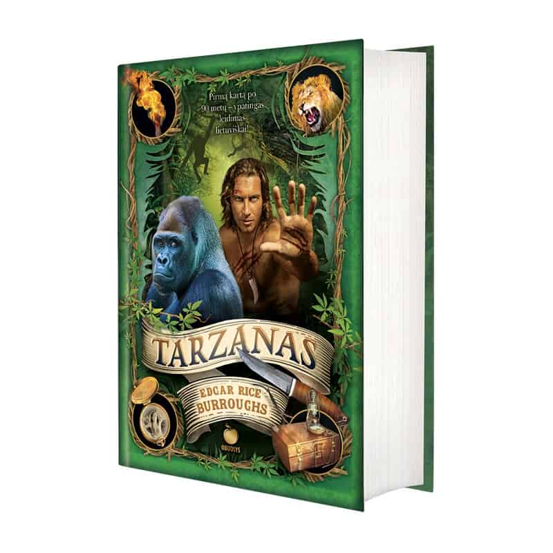 TARZANAS: pirmą kartą po 90 metų – geriausiai žinomas literatūros herojus pasirodo lietuviškai - OBUOLYS
