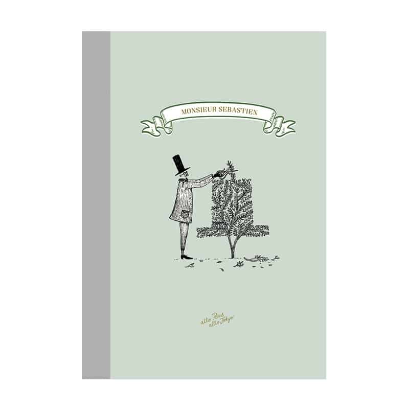 Užrašinė MONSIEUR SEBASTIEN – THE GENTLEMEN GARDENER - OBUOLYS