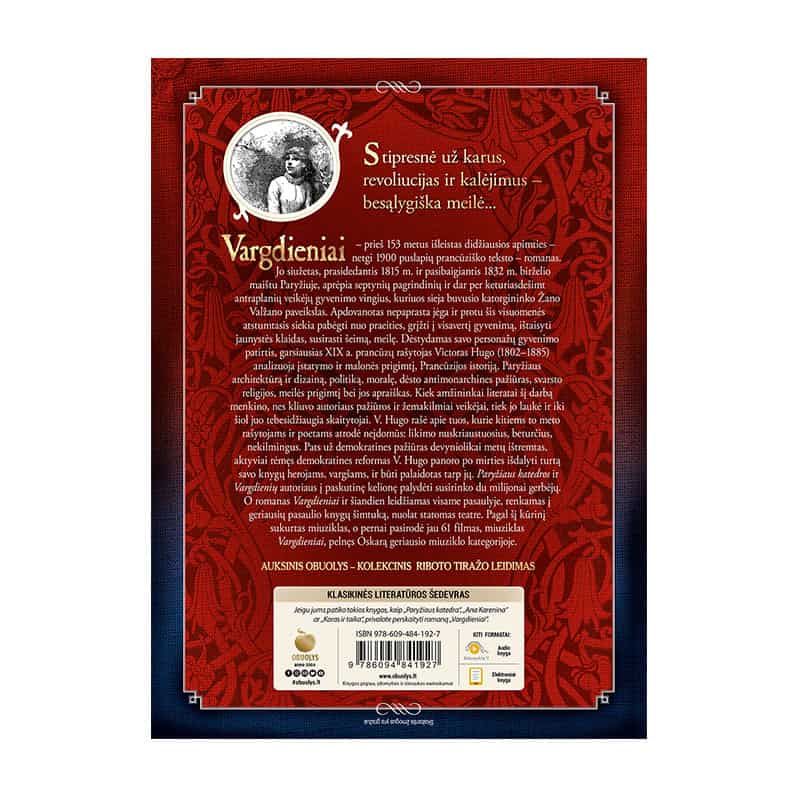 VARGDIENIAI: garsiausias XIX a. prancūzų literatūros šedevras (daugiau nei 1100 puslapių!) - OBUOLYS