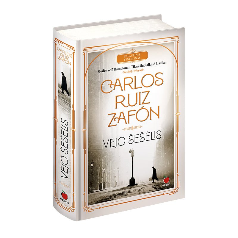 VĖJO ŠEŠĖLIS: meilės odė Barselonai ir pasaulinis literatūros fenomenas - OBUOLYS